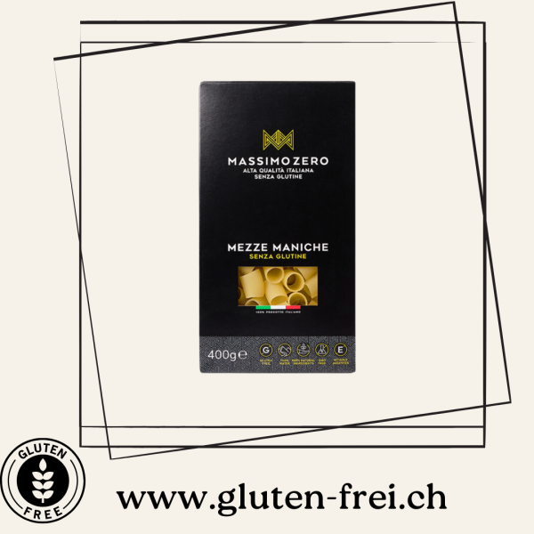 Mezze Maniche Massimo Zero glutenfrei